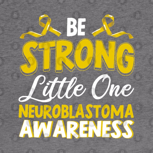 Cancer Awareness Kids Neuroblastoma gift by Toeffishirts